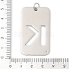 304 Stainless Steel Pendants LS-STAS-M115-01P-K-3