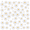 60Pcs 4 Styles Daisy Polyester Embroidery Cloth Iron On/Sew On Patches DIY-GA0008-79-1