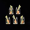 Imitation Drink Resin Pendants CRES-S359-32M-1