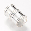 Brass Magnetic Clasps with Glue-in Ends KK-R052-22S-1