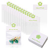 100Pcs Rectangle Clear Polypropylene Cellophane Bags CDIS-TA0001-37C-2