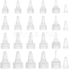 48Pcs 4 Style PP Plastic Bottle Replacement Caps KY-BC0001-24-1