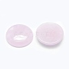 Natural Rose Quartz Cabochons G-E492-F-02-2