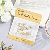 12Pcs Manta Ray Brass Pendants KK-BBC0019-77-5