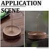 Black Walnut Incense Holder AJEW-CN0006-26-4
