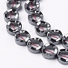 Non-magnetic Synthetic Hematite Beads Strands G-Q895-9-3