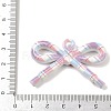 Opaque Printed Acrylic Pendants MACR-I040-01B-3