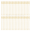 24 Sets Long-Lasting Plated Brass Chain Extender KK-UN0002-51-1