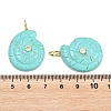 Synthetic Turquoise Pendants G-H353-02G-09-3