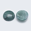 Natural Moss Agate Cabochons G-G760-B02-18-2