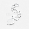 925 Sterling Silver Extender Chains STER-F032-10S-2
