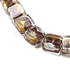 Handmade Gold Foil and Silver Foil Lampwork Beads FOIL-C001-01A-04-3