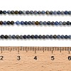 Natural Dumortierite Beads Strands G-Z116-A26-2mm-5