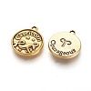 Tibetan Style Alloy Pendants X-PALLOY-E196-AG-2