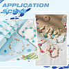 160Pcs 8 Styles Dyed Synthetic Turquoise Beads G-SC0003-47-5