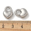Anti-Tarnish 304 Stainless Steel Charms STAS-Q334-39P-3