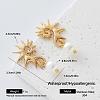 304 Stainless Steel Stud Earrings for Women OH3456-9-1