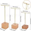 Iron Earring Display Stands EDIS-WH0007-05-2