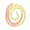 Transparent Gradient Color Glass Beads Strands X1-GLAA-H021-01B-09-4