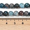 Round Natural Apatite Beads Strands G-K068-02-6mm-01-4
