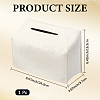 PU Leather Tissue Boxes AJEW-WH20064-35C-2