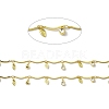 Handmade Eco-friendly Brass Curved Bar Link Chain CHC-E023-29G-4