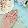 168Pcs 7 Colors Alloy Open Back Bezel Pendants FIND-PH0018-77-3