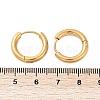 Ion Plating(IP) 304 Stainless Steel Huggie Hoop Earrings LS-EJEW-O087-06B-5