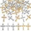 36Pcs 6 Styles Alloy Rhinestone Pendants FIND-NB0006-74-1