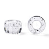 Transparent Plastic Beads KY-T025-01-B10-3