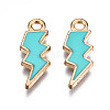 Alloy Enamel Pendants ENAM-N054-025L-3