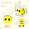 Plush Bees AJEW-WH0348-144-2