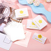 100Pcs Rectangle Clear Polypropylene Cellophane Bags CDIS-TA0001-37A-6