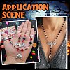 40Pcs 10 Styles Tibetan Style Alloy Pendants TIBEP-SC0003-03-5