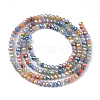 Electroplate Glass Beads Strands X-EGLA-S192-001A-A02-2