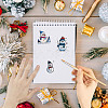 Plastic Stamps DIY-WH20018-0233-4
