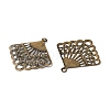 Iron Filigree Joiners FIND-B020-13AB-3