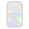 Plastic Glitter Holographic Packaging Yin-yang Resealable Bags OPP-D003-04A-2