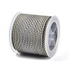 11M Polyester Braided Cord with Cotton Core & Metallic Thread OCOR-Z006-01-31-2