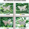 PET Window Stickers Brick Pattern Stickers DIY-WH0319-37-5