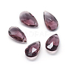 Faceted Glass Pendants GLAA-F069-S-A07-1