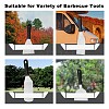 304 Stainless Steel Barbecue Tool Holder Clips TOOL-WH0155-06P-4