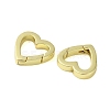 Brass Spring Gate Rings KK-B089-06G-2