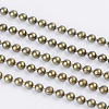 Iron Ball Bead Chains CHB001Y-AB-1
