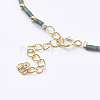 Brass Charms Bracelets BJEW-I247-13-A-3