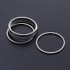 Non-Tarnish 304 Stainless Steel Linking Rings STAS-S105-T938-1-1