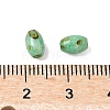 60Pcs 10G Baking Paint Picasso Glass Seed Beads GLAA-V001-06A-3