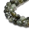 Natural Prehnite Beads Strands X-G-G140-A19-08-4