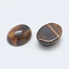 Natural Tiger Eye Cabochons G-G759-Z09-2