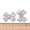 Transparent Printed Acrylic Cabochons OACR-M008-01D-3